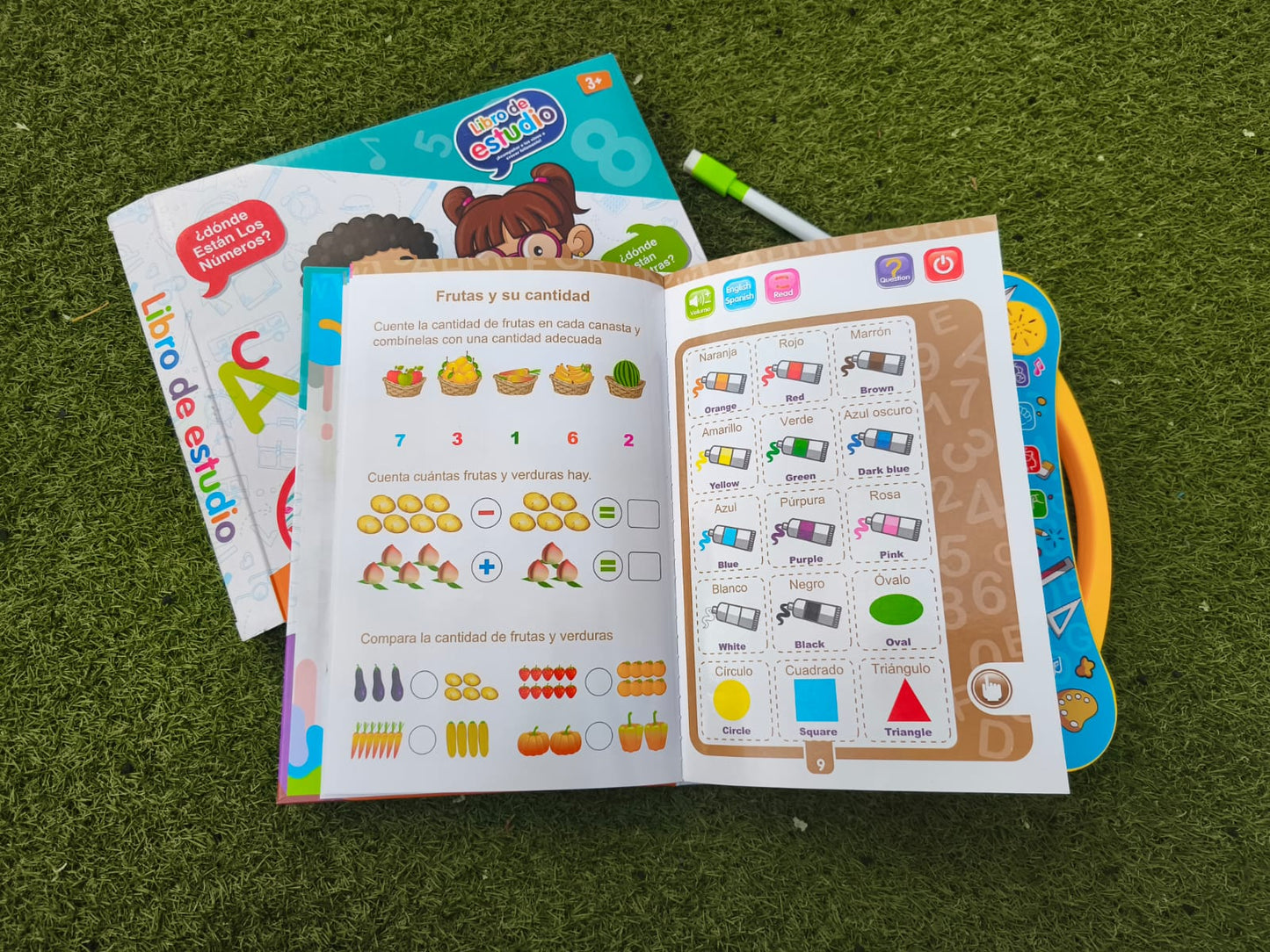 Libro Mágico Interactivo Pequeños Genios Español e Inglés 📚