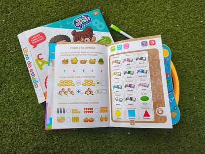 Libro Mágico Interactivo Pequeños Genios Español e Inglés 📚